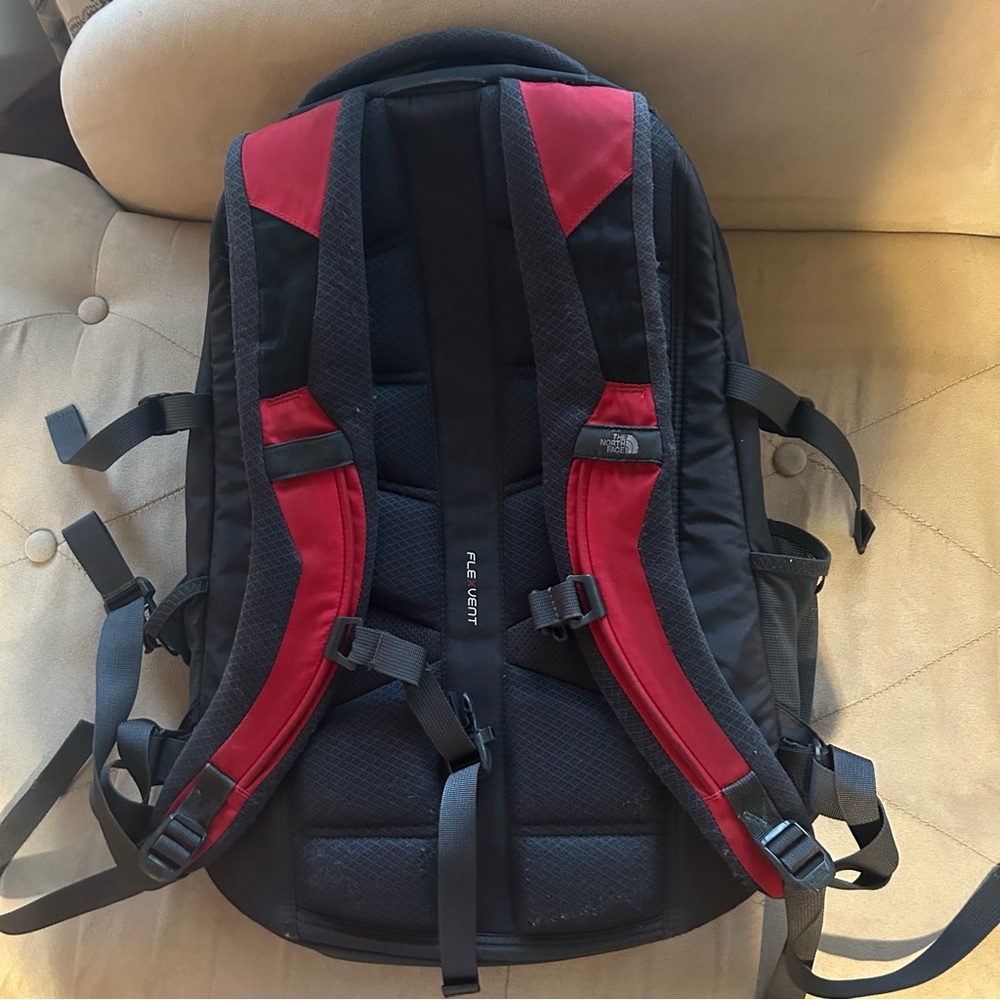 The North Face Flexvent Generator Red Padded Backpack - Picture 2 of 6